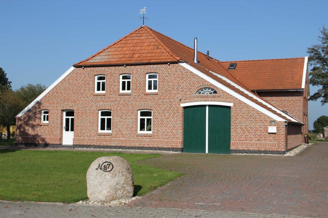 Ferienwohnung Im Gulfhof, 65269 Moormerland Exteriör bild